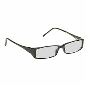 Night Driving Glasses with Light Grey Polarized Lenses - Plastic Frame - 52-18-135