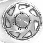 97-04 FORD F150 PICKUP WHEEL COVER SET TRUCK, 16