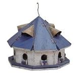 Barnstorm Blue Roof Motel Birdhouse