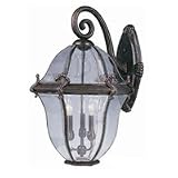 Maxim Lighting 7645CLBP - 3 Light Outdoor Wall Mount - 7645CLBP