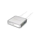 USB Miniview KVM Switch with Cables & Audio