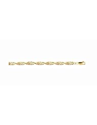 Stamper Black Hills Gold Womens Link Bracelet. 10K Black Hills Gold Frames. B30