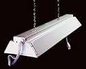 Hydrofarm 2-Foot Hanging Shop Light, White
