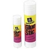 Avery - Clear Application Permanent Glue Stic, 1.27oz, Stick - Pack of 75
