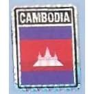 3" x 4" Cambodia Sticker