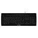 CHERRY G85-23000FR-2 STREAM corded MultiMedia Tastatur schwarz USB PS/2 (FR)