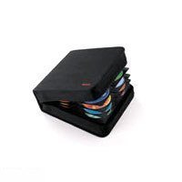 Electronics: Fellowes Nylon CD Wallet  224 Disc Capacity 