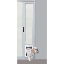 Fast Fit Pet Door Tall - Medium (Bronze) (93 3/4" to 96 1/8"H)