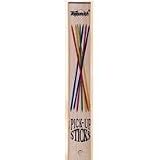 Wood Pick-Up Sticks Classic Toy Wooden Box