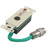 Cables To Go RapidRun Break-Away - Wall plate - S-Video / audio - 4 pin mini-DIN, RCA (F) - MUVI connector - ivory
