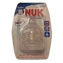 NUK Silicone Orthodontic Nipples Size 1, Medium, 2 Pack
