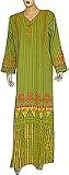 Maternity Wear - Womens Dress Caftans Gowns Cotton Size L (kftn832)