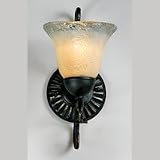 Englewood Collection Imperial Bronze Finish 1-Lite Wall Sconce - QUZ-EW8601IB
