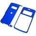 LG enV2 VX-9100 VX9100 RUBBERIZE BLACK SNAP-ON CASE COVER WITH BELT CLIP Image