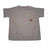 Ohio State Gray Scrub Top