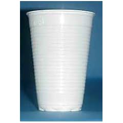 Kunststoff - Plastik Becher weiss 200ml 100 St�ck