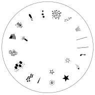 Nail Master Design Wheel: 4Th Of July