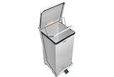 Fire Safe Step On Metal Trash Cans