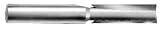 Whiteside 1020x8 8mm Shank, Double Flute, Straight Router Bit (Cutting Diameter: 5/16, Cutting Length: 1, Overall Length: 2-3/4)