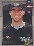 Mike Hill, Auburn Doubledays - Astros Affiliate, 2000 Team Best Rookies Foil Autographed Card