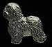Pewter Old English Sheepdog Pin