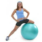 Childrens Toyshop  Sporting Goods : 30" Anti-burst Swiss Pro Ball By Sissel, Green