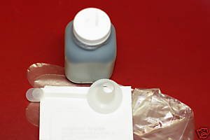 HP 1600, 2600, 2600N BLACK Toner Bottle for Color Laserjet 1600, 2600, 2600N, 2605, 2605DN, 2605DTN, For Cartridge Q6000A + Reset Chip.