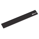 Keyboard Wrist Rest, 19-1/4w x 2-1/2d x 3/4h, Black. Innovera 52458