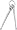 image Drum Sticks Charm by Rembrandt Charms
