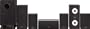 Onkyo SKS-HT520 6.1 Home Theater Speaker System - Black