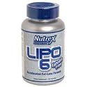 Nutrex Research Lipo 6 Accelerated Fat-Loss Formula, Liquid Capsules, 120-Count Bottle