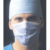 High Performance Fluid Resistant Procedural Face Mask / Swine Flu Control (Box 40)