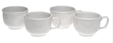 Fiesta Pearl Gray 149 Jumbo Cups, Set of 4, 18-ounce