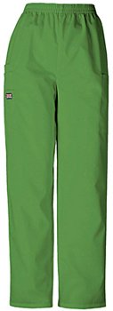 Cherokee Workwear Women's Cargo PETITE W4200P Pull-On Scrub Pant (Aloe, X-Large Petite)