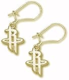 Houston Rockets 14K Gold Dangle Earrings