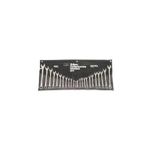 Michigan Industrial Tools 24 piece Combination Wrench Set SAE and Metric by 