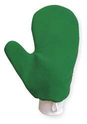 Tough Guy 1TTX9 Dusting Mitt, Microfiber, Green