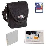 Accessory Kit for Pentax Optio A40, T20, W20, A10, A20  A30 Digital Cameras