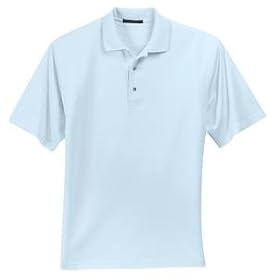 NEW Port Authority Signature - Pima Cotton Fine Knit Sport Shirt Arctic Blue-2XL by Port Authority