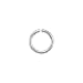 Sterling Silver 8 mm Semi Hard Jump Ring (12 PCS.)