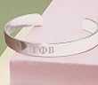 Greek Slim Cuff Bracelet
