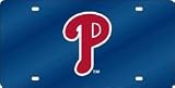 Philadelphia Phillies Laser Cut Blue License Plate