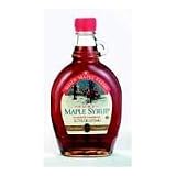 Shady Maple Farms 33083 Organic Grade B Maple Syrup Glass