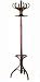 TRADITIONAL 12 HOOK MAHOGANY COAT STAND