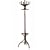 Traditional 12 Hook Mahogany Effect Coat Stand Hanger Rack
