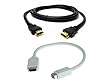 PTC Mini-DVI to HDMI Adapter with 6ft HDMI Cable for Macintosh