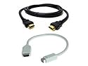 PTC Mini-DVI to HDMI Adapter with 6ft HDMI Cable for Macintosh