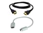 PTC Mini-DVI to HDMI Adapter with 6ft HDMI Cable for Macintosh