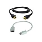 SAVE $12.64 - PTC Mini-DVI to HDMI Adapter with 6ft HDMI Cable for Macintosh $10.33