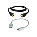 PTC Mini-DVI to HDMI Adapter with 6ft HDMI Cable for Macintosh